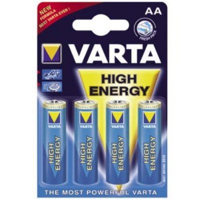 VARTA Pile Alcaline  AA LR06 1,5 V 2930 mAh High Energy