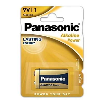 PANASONIC Pile ALKALINE 6 LR61 9V * 