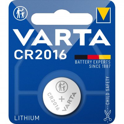 VARTA Pile bouton 3 V lithium CR2016 de 