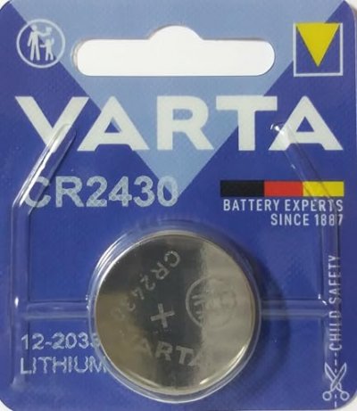 VARTA Pile bouton 3 V lithium CR2430 