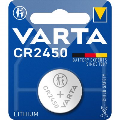 VARTA Pile bouton 3 V lithium CR2450 