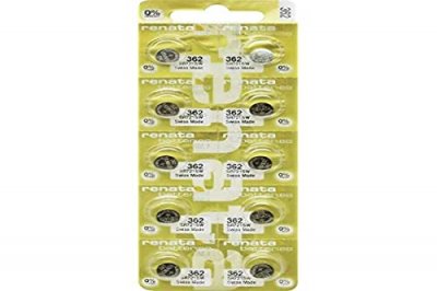 RENATA Pile bouton 362 oxyde dargent  24 mAh 1.55 V 10 pc(s)