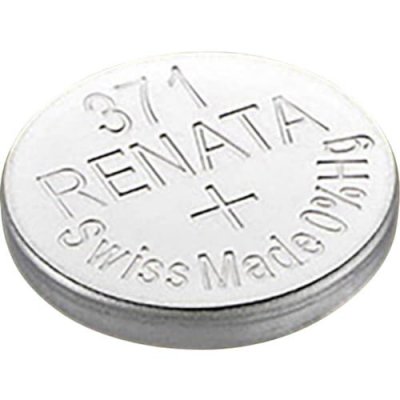 RENATA Pile bouton 371 oxyde d'argent  35 mAh 1.55 v 1 pc(s) X92588