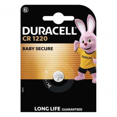 DURACELL Pile bouton au lithium - CR1220 - 1 pi&egrave;ce 