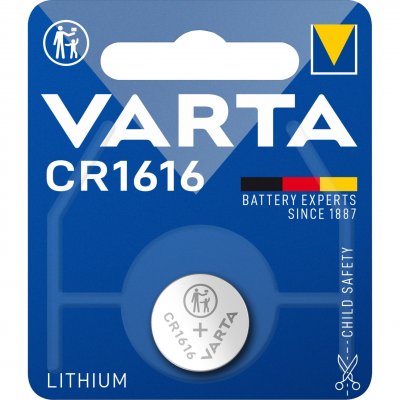 VARTA Pile bouton au lithium CR1616 - 1 pi&egrave;ce 