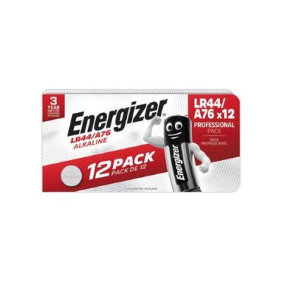 ENERGIZER Pile bouton lr 44 alcaline(s)  150 mAh 1.5 v 12 pc(s) S640002