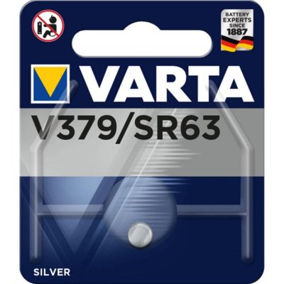 VARTA Pile bouton oxyde d'argent  v 379 379101111