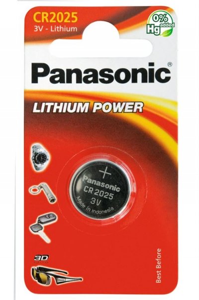 PANASONIC Pile bouton  CR2025 