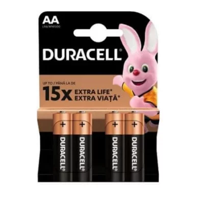 DURACELL PILE  ALKALINE AA LR6 - MN 1500 - LOT DE 20