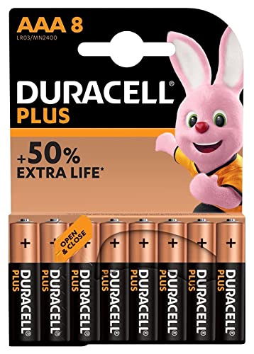 DURACELL Pile  PLUS POWER AAA/LR03 x8