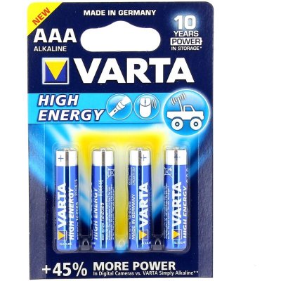 VARTA Pile lr3/aaa 1,5v par 4 pour Televiseur 