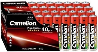 CAMELION Pile LR3 (AAA) alcaline(s)  Plus LR03 1250 mAh 1.5 V 40 pc(s)