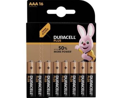 DURACELL Pile LR3 (AAA) alcaline(s)  Plus Power 1.5 V 16 pc(s)