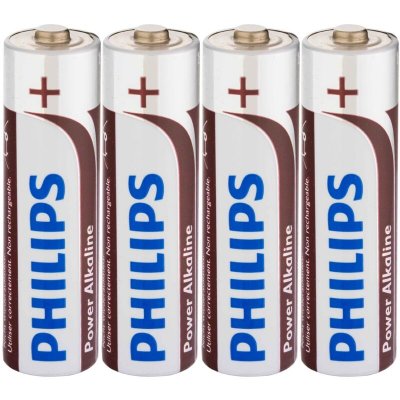 PHILIPS Pile  lr6 aa alcaline 4pcs