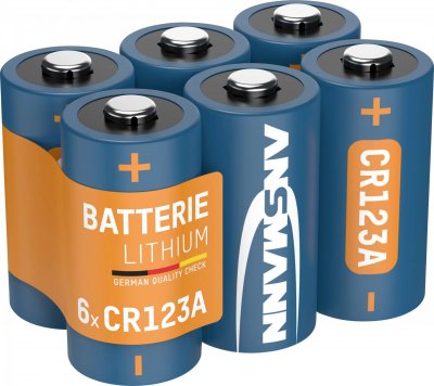 ANSMANN Pile photo CR-123A lithium  CR123 1375 mAh 3 V 6 pc(s)