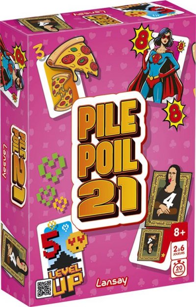 LANSAY PILE POIL 21 - Jeu de soci&eacute;t&eacute; -  - D&egrave;s 8 ans