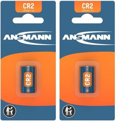 ANSMANN Pile pour appareil photo lithium "CR2" 