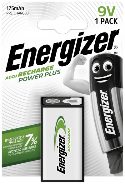 ENERGIZER Pile rechargeable 175mAh 9V  - EHR22