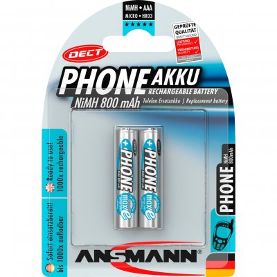 ANSMANN Pile rechargeable LR3 (AAA) NiMH 1.2 V  5035332 800 mAh 