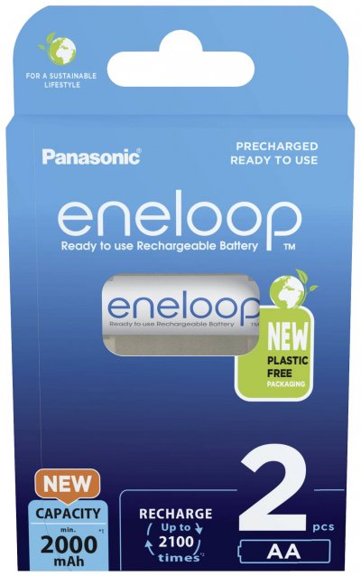  Pile rechargeable LR6 (AA) NiMH eneloop eneloop HR06 2000 mAh 1.2 V