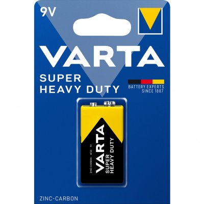 VARTA Pile saline Superflife 6F22 - 9 V