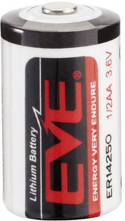 EVE Pile sp&eacute;ciale 1/2 R6 lithium  233703 3.6 V 1200 mAh 1 pc(s)