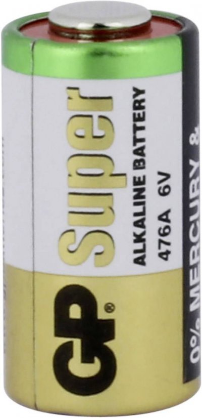 GP BATTERIES Pile sp&eacute;ciale 476 A alcaline(s) 080476AC1 6 V 105 mAh 1 pc(s)