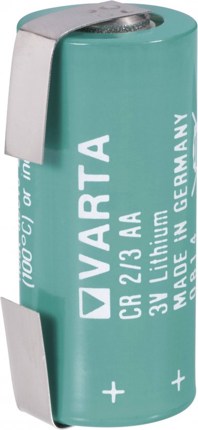 VARTA Pile sp&eacute;ciale CR 2/3 AA LF lithium 6237 cosses &agrave; souder en U 3 V 1350 mAh 1 pc(s)
