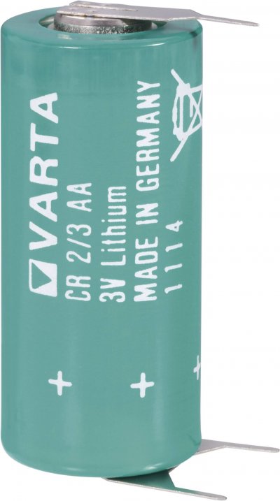 VARTA Pile sp&eacute;ciale CR 2/3 AA SLF lithium 6237 picots &agrave; souder en U 3 V 1350 mAh 1 pc(s)