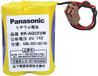 PANASONIC Pile sp&eacute;ciale lithium  BRAGCF2W fiche m&acirc;le 6 V 1800 mAh 1 pc(s)