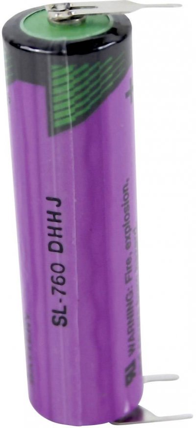 TADIRAN BATTERIES Pile sp&eacute;ciale R6 (AA) lithium SL760PT picots &agrave; souder en U 3.6 V 2200 mAh 1 pc(s)