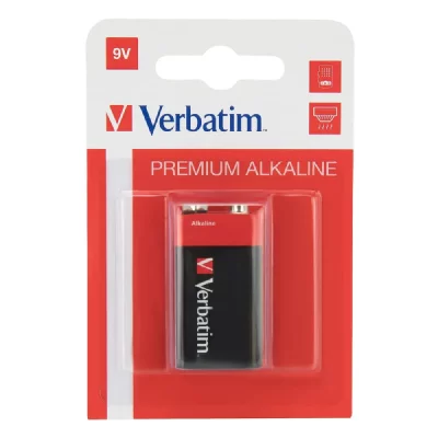 VERBATIM Pile  1x alcanine 9V