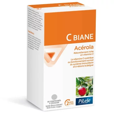PILEJE  C Biane Ac&eacute;rola 60 Comprim&eacute;s