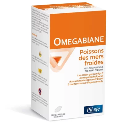 PILEJE  Omegabiane Poissons des Mers Froides 100 capsules