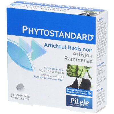 PILEJE  PhytoPrevent Phytostandard Artichaut et Radis Noir 30 Comprim&eacute;s