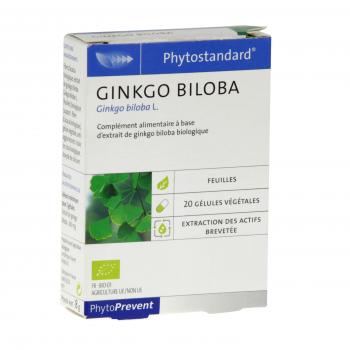 PILEJE  PhytoPrevent Phytostandard Ginko Biloba 20 g&eacute;lules
