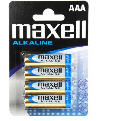 MAXELL PILES AAA LR03 ALCALINE Blister de 4 