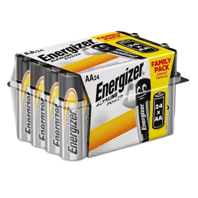 ENERGIZER Piles Alcalines  Power AA/LR6, pack de 24 Value Box 