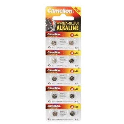 CAMELION Piles bouton pour montre LR626/AG4 lot de 10