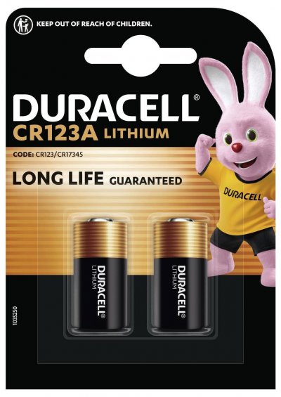 DURACELL Piles  spe ultra 123x2