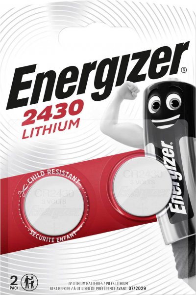 ENERGIZER Piles  CR2430 x 2