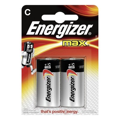 ENERGIZER Piles LR14 type C  Max - blister de 2 piles