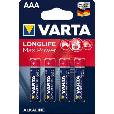 VARTA Piles Max Tech AAA Micro 4703 par lot de 4