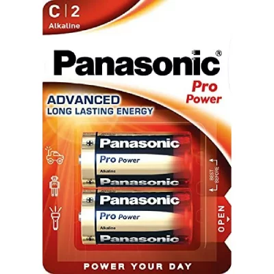 PANASONIC Piles  LR14 C x2 PRO POWER