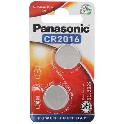 PANASONIC Piles  PILSP CR-2016 X2