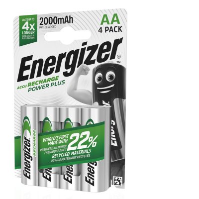 ENERGIZER Piles rechargeables  4 AA/HR6 2000mAh - 