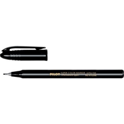 PILOT  244360&nbsp;Marqueur permanent Twin Tip N65&nbsp;W Noir