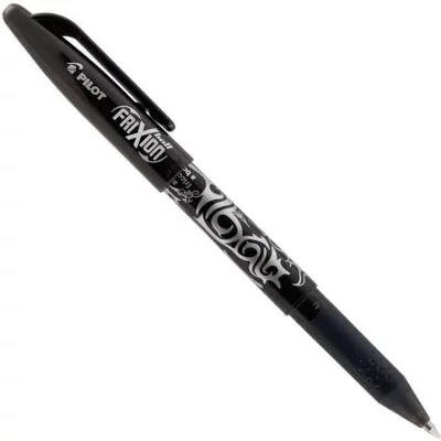 PILOT  322709 Lot de 12 Stylo bille encre gel avec gomme Noir