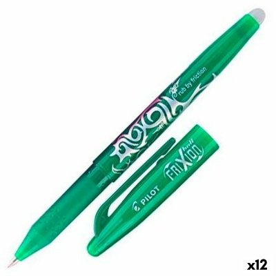 PILOT  Frixion Lot de 12 Stylo &agrave; bille - Encre gel Vert