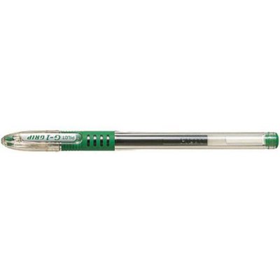 PILOT  Lot de 3 Stylos &agrave; bille G1 GRIP pointe fine encre gel verte